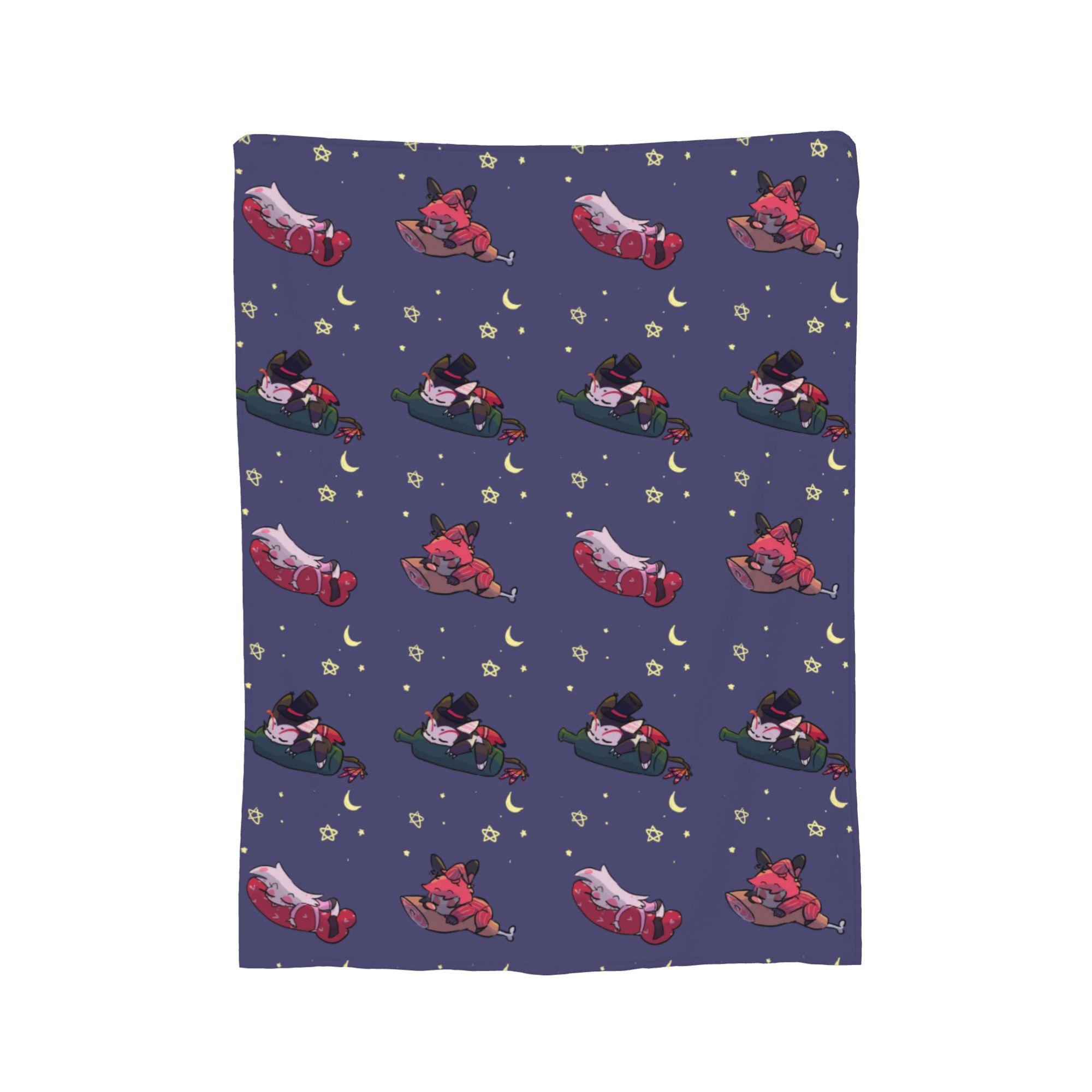 

Cartoon Hazbins Hotels Alastor Blankets Coral Fleece Plush Autumn/Winter Thin Throw Blanket for Home Office Bedding Throws 80x60in