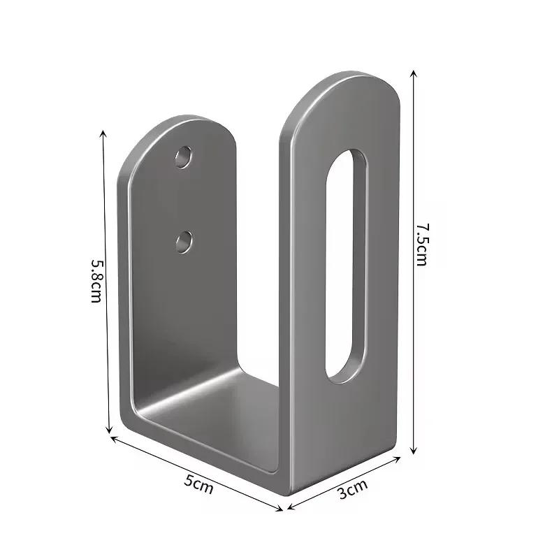 2pcs Pot Lid Rack Pot Cover Cutting Board Holder Sponge Storage Shelf Kitchen Bathroom Wall Mounted Organizer Rack Accessories