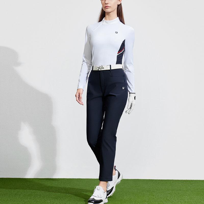 New FILA Golf Series Casual Pants Women's Legend Blue A11W415601FNV