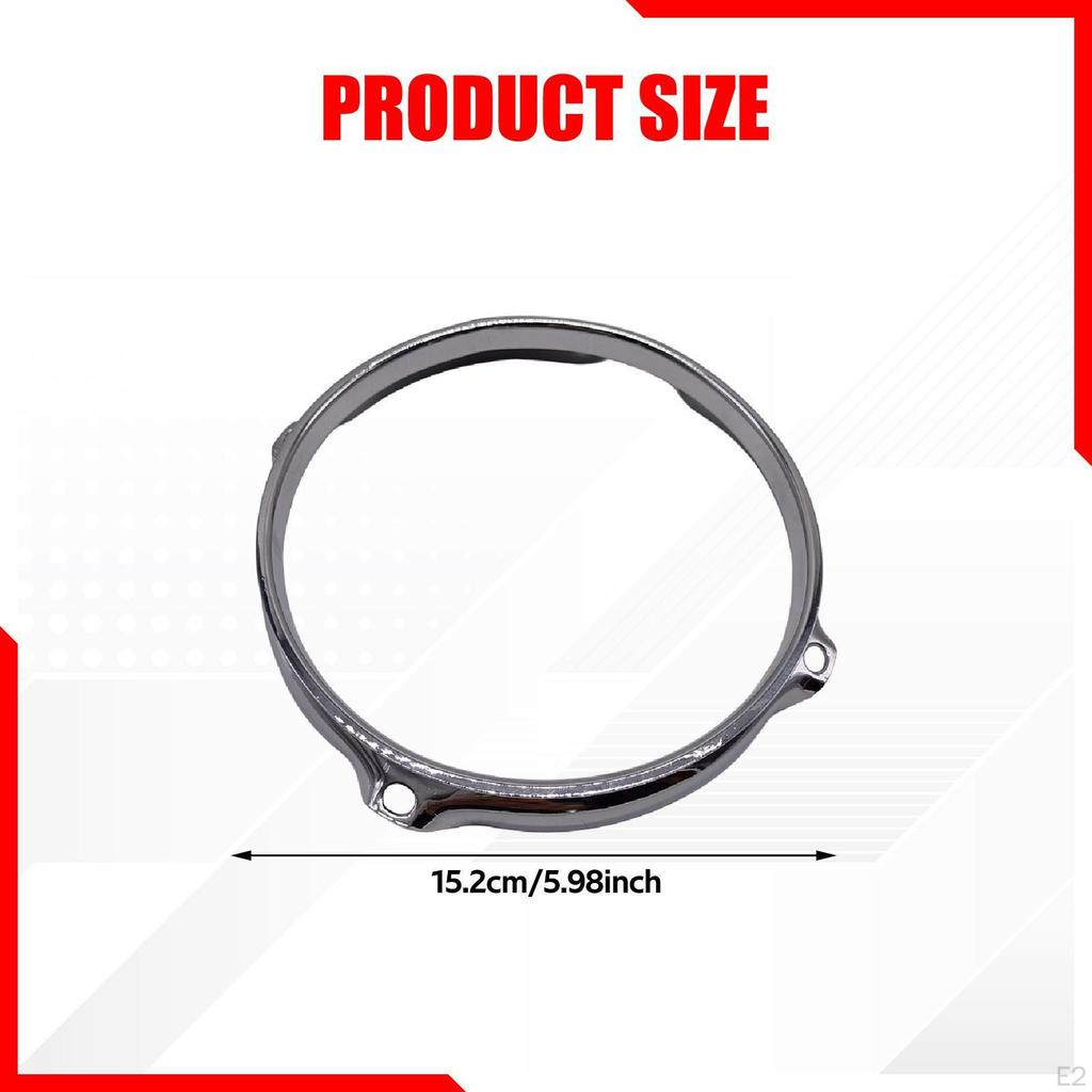 Drum Batter Hoop Decorative Rim Percussion Instrument Part for Practicing