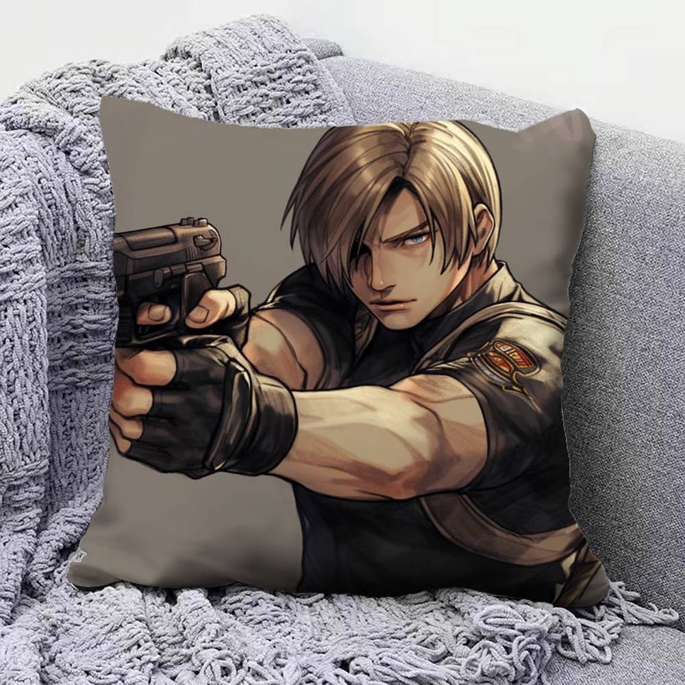 RE Game Resident Evil Requiem  Pillow Covers Home Sofa Cushion Covers and Aecorative Custom