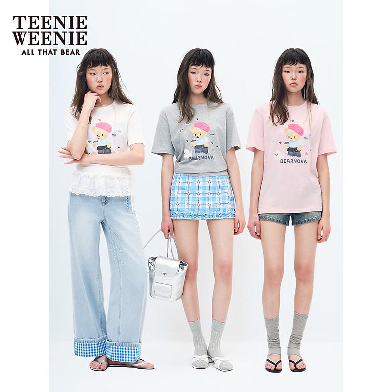Teenie Weenie Women's Little Bear Cartoon T-shirt