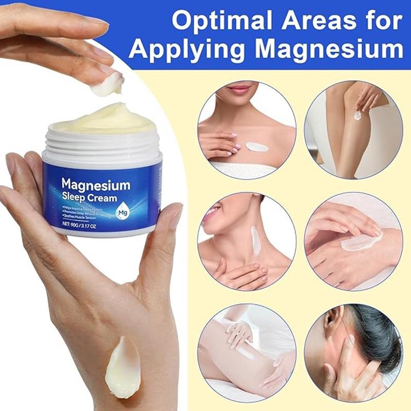 Magnesium Oil & Cream: Soothing Sports Care for Improved Sleep