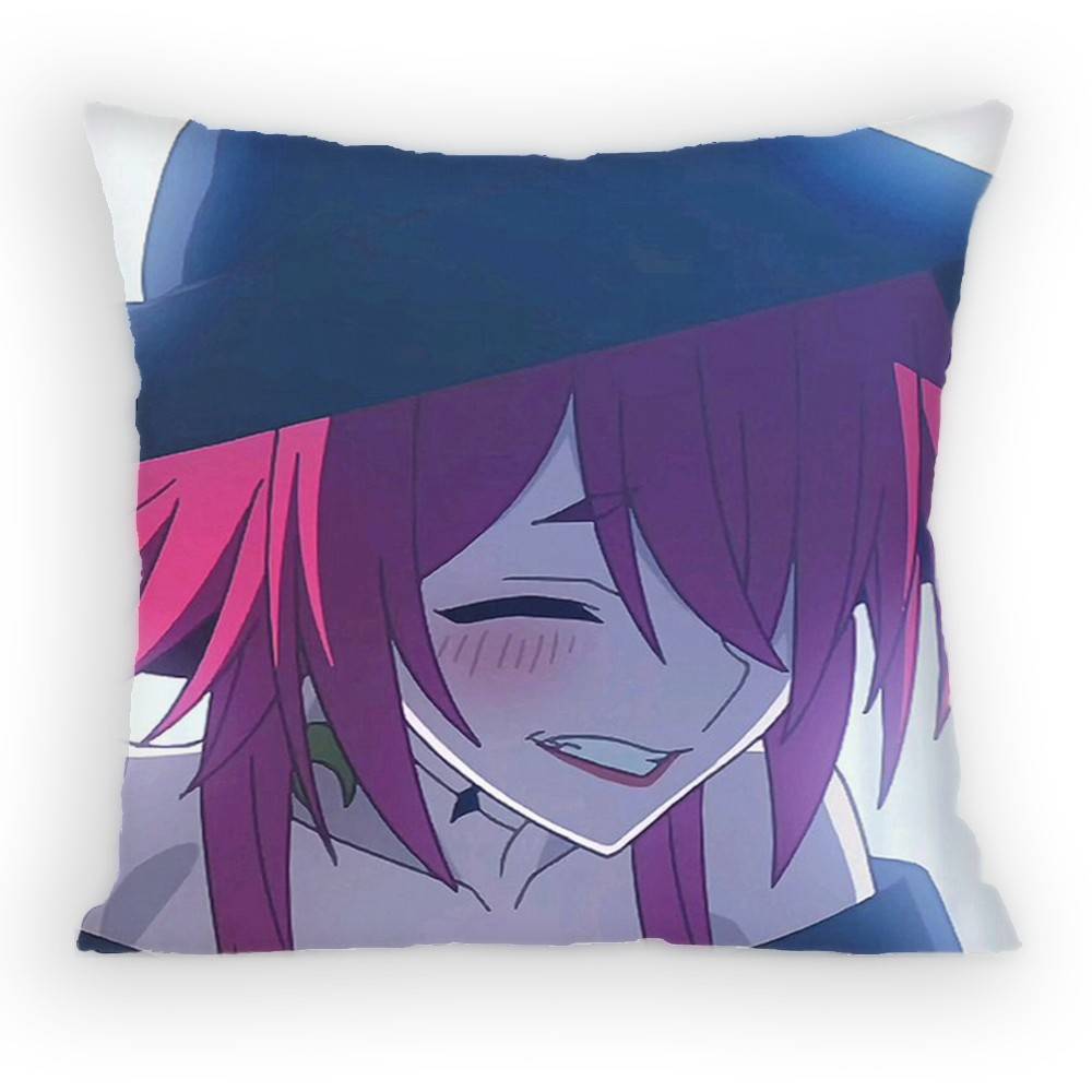 

Ragna Crimson Crimson Pillow Case Antidustmite Pillowcase Invisible zipper silky Sofa cushion cover for bedroom 30x30 cm