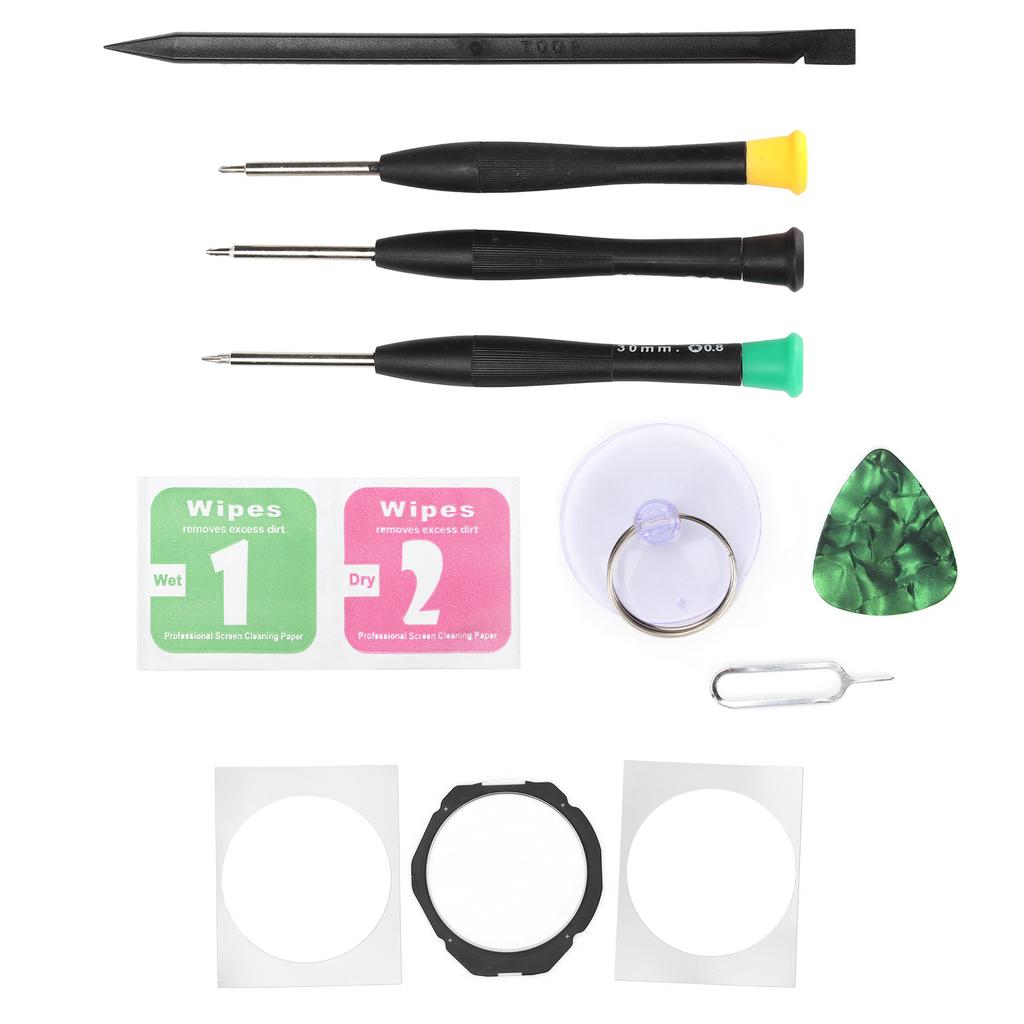 Vordere äußere Bildschirmscheibe Linsenersatz für Samsung Watch 42mm R810 R815 Bildschirmscheibenabdeckung