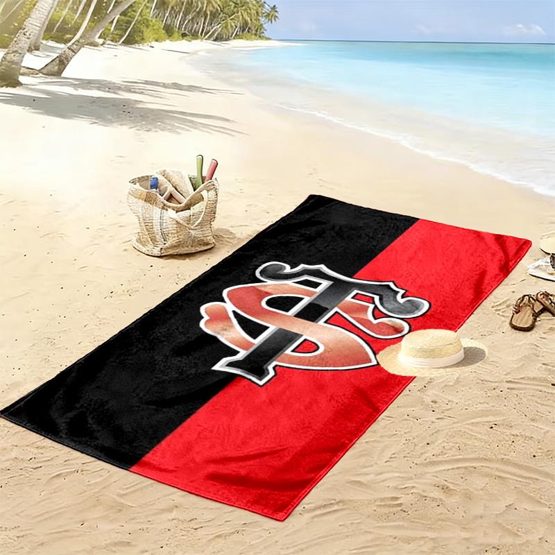 Asciugamano da Spiaggia Stampa Stade Toulousain, Asciugamano Grande Morbido Asciugatura Rapida per Spiaggia Campeggio Nuoto