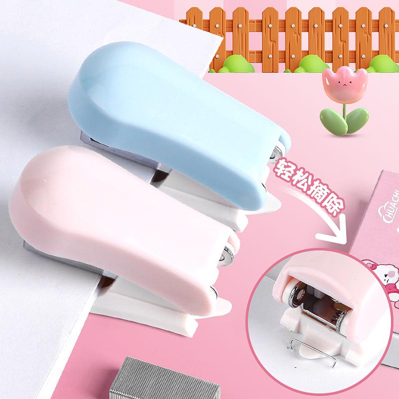 Mini Cartoon Stapler: Kid-Friendly, Effort-Saving, Portable and Cute