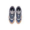 New LiNing Anti Slip Wear Resistant Low Top Skateboard Shoes Men's Blue White Brown AGCR297-2