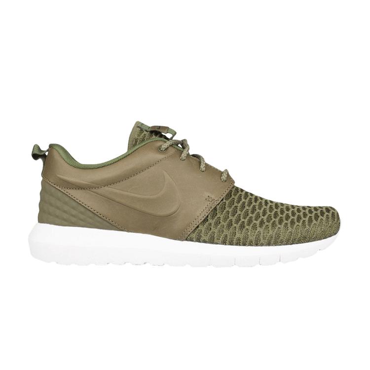 

Мужские кроссовки Nike Roshe NM Flyknit Premium Rough Green Sequoia Tarp-Green Black 746825-300