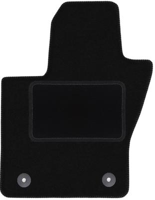 Driver's Mat Black For: Jeep Compass II MP SUV (2017-)