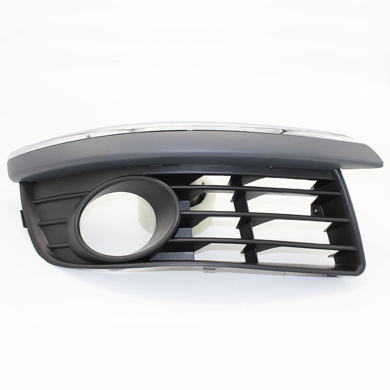 Auto Front Bumper Fog Lamp Frame Cover Vent Headlight Grille Covers for VW Jetta V MK5 Sedan 2006 2007 2008 2009 2010 1K0853666