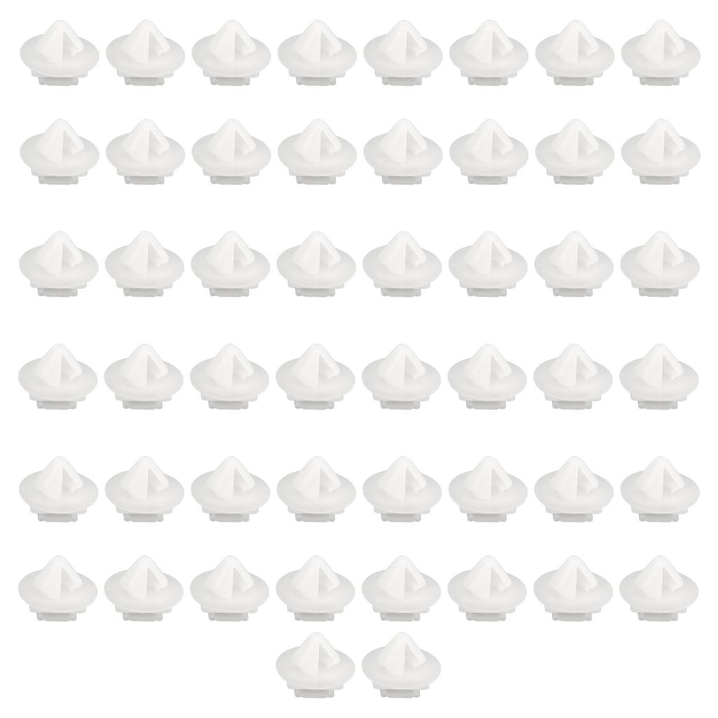 50 ΤΕΜ Κλιπ Μούλντινγκ Πόρτας Αυτοκινήτου 856540 Ανθεκτικό στην Τριβή Αντικατάσταση για Peugeot 106 206 207 306 307 806 1007