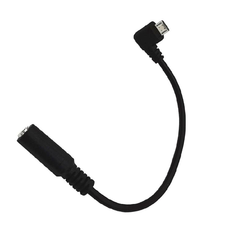 Micro USB to 3.5mm Jack Audio Adapter Cable Right Angled Micro USB Male Cord