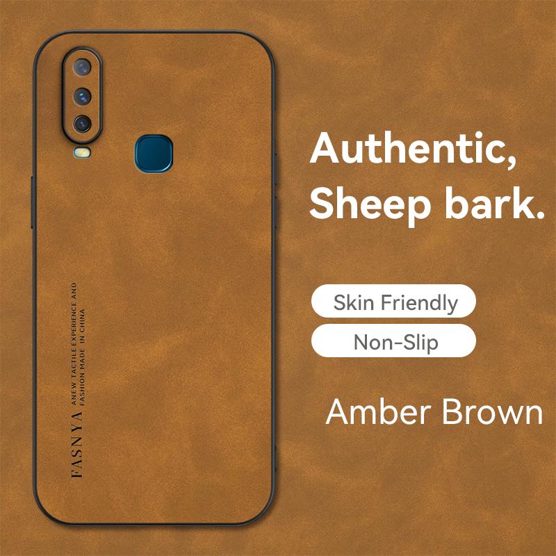 

Чехол для VIVO Y31 2021, жесткий силиконовый бампер из ТПУ, противоударный чехол для телефона VIVO Y51 Y15 2020 Y75 5G V7 Plus V11i NEX 3, чехол VIVO Y31 2021 коричневый