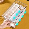 Secure Eggs Storage Box Slide Eggs Container Automatic Scrolling Eggs Holder