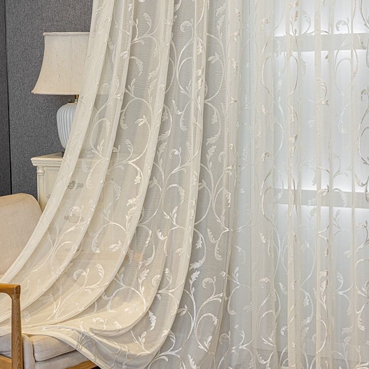 

Оконный экран Гостиная Балкон Спальня Тень Белый экран Штора Современный европейский стиль 350*270CM