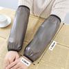 Transparent TPU Waterproof and Oil-resistant Kitchen Sleeves - Durable, Stain-proof, and Thickened for Adult Protection