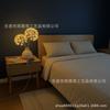 Dandelion Shape Ambient Light LED Metal Wire Table Lamp Ambient Light Desktop Ornaments Home Decor Light Luxury