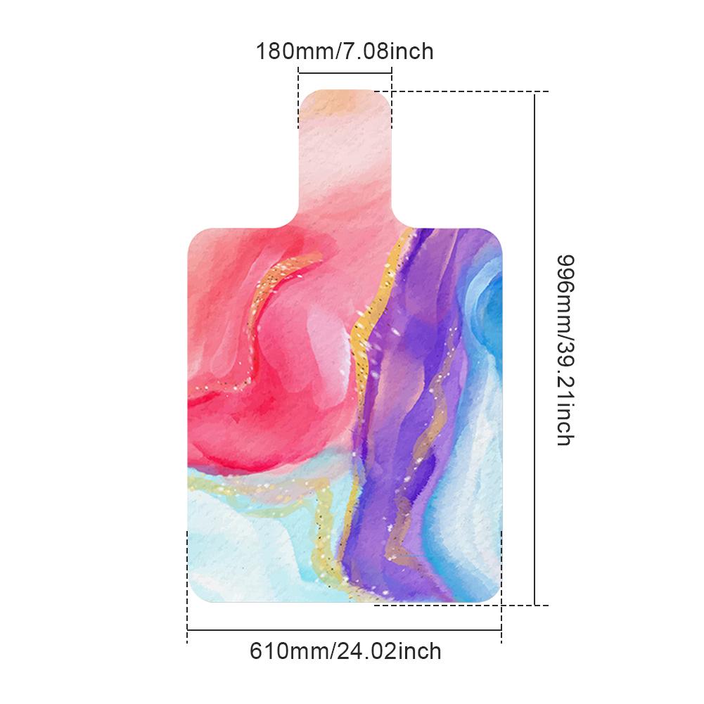 Pilates Reformer Mat Non-Slip Pilates Suede Rubber Yoga Mat Sweat-Absorbent Yoga Mats High-Temperature Resistant Yoga Equipment