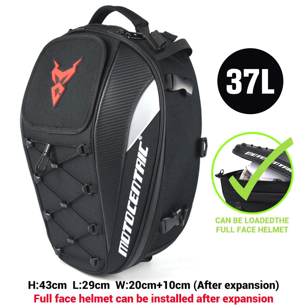 Motorcycle Helmet Bag Multifunctional Travel Bag Waterproof Motorcycle Tail Bag Motorcycle Bags Moto Backpack