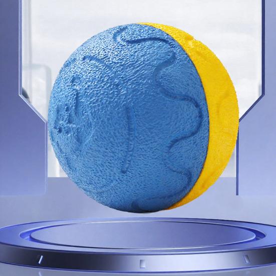Interactive Dog Toy Ball Automatic Rolling Bouncing Ball Dog Chew Toy Rechargeable Dog Training Ball for Medium Large Dogs Chasing Teeth Cleaning