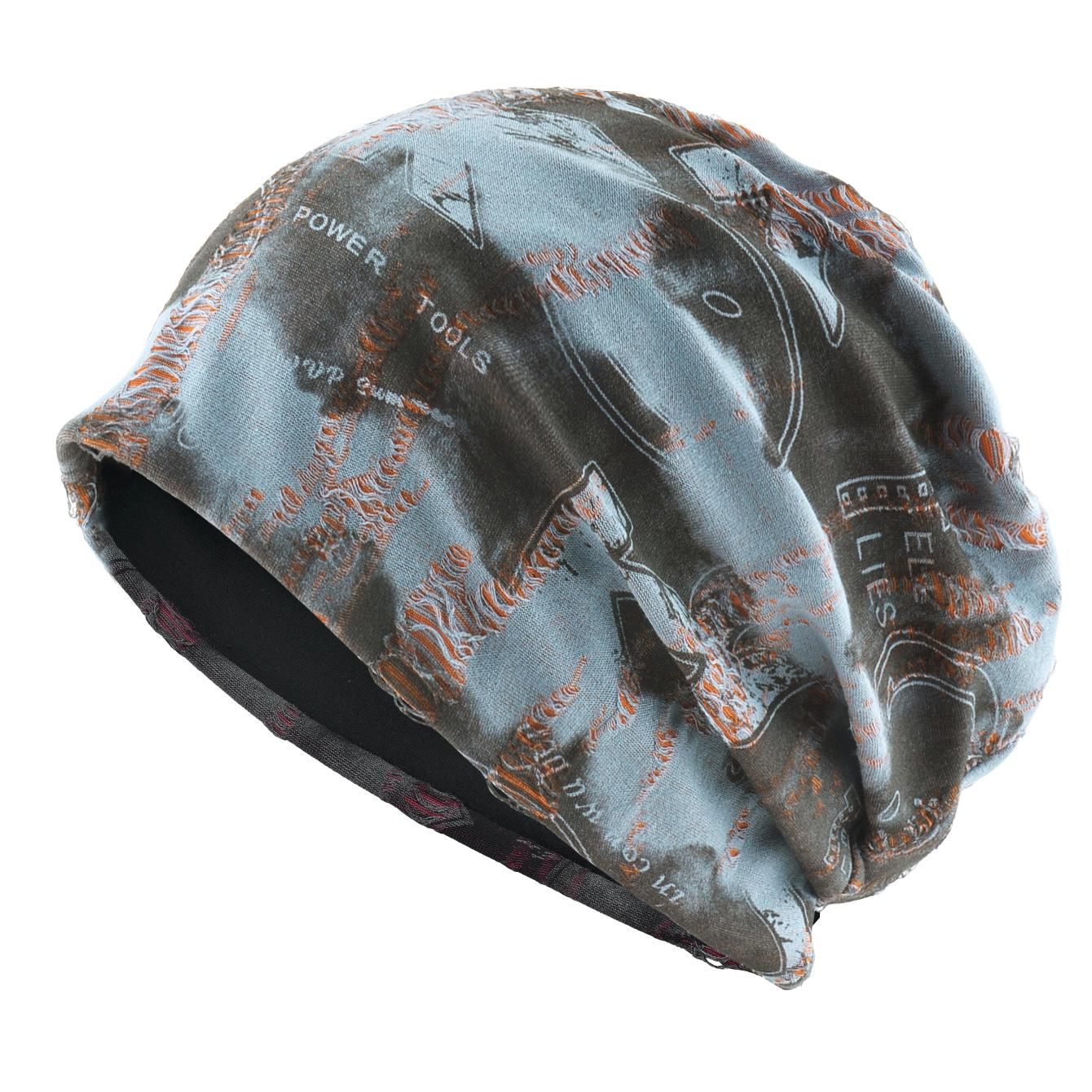 American Wasteland Niche Beanie: Cool, Slouchy Unisex Headscarf Hat - Lightweight, Airy Sports Style One Size
