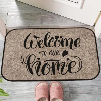 Podložka na podlahu Víceúčelová Protiskluzová Rohožka se vzorem písmen Koberec ke vstupním dveřím