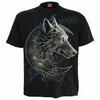 Spiral Direct Unisex Adult Celtic Wolf Back Print T-Shirt