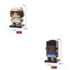 Brick Head Z Model Building Toy Desktop Creative Toy Ornament Building Blocks Set Educational Toy Boy'S Birthday Gift