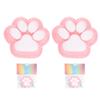 1/2Pcs 3" Cat Paw Squeeze Toy Cute Cat Paw Sensory Toy Soft Funny Fidget Toy Perfect For Stress Relieving Party Favors Gifts