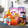 Customiz Name Personality Winx Club Blanket Soft &Warm Sofa Office Bed Travel Lunch Break Blanket, Gift Suitable All Seasons