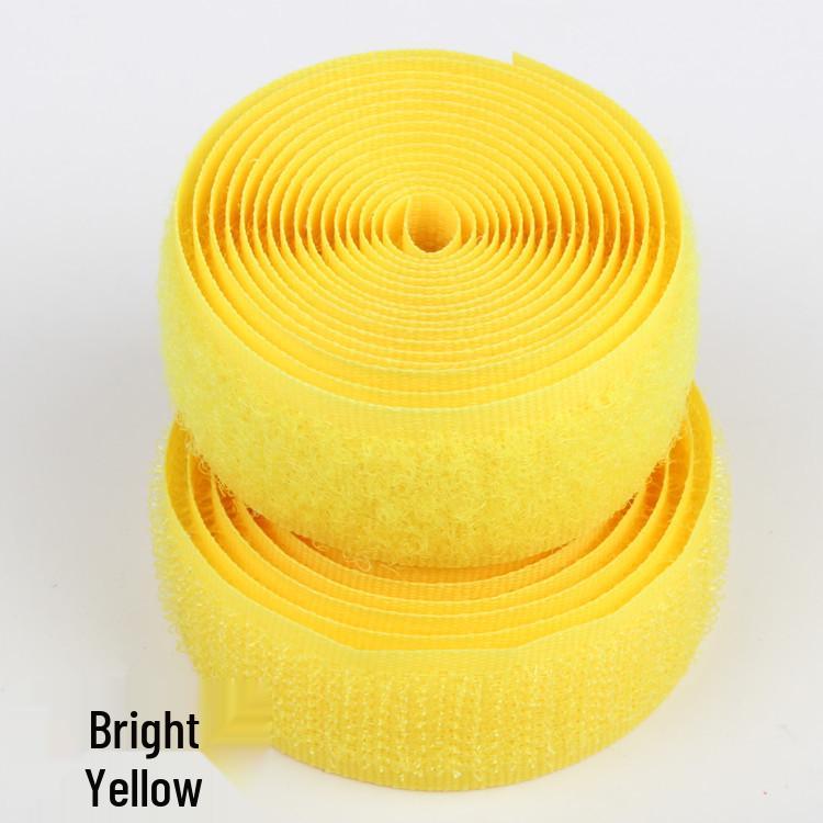 Colorful Self-Adhesive Velcro Cuffs: 2cm Hook & Loop Fastener for Clothes and Shoes