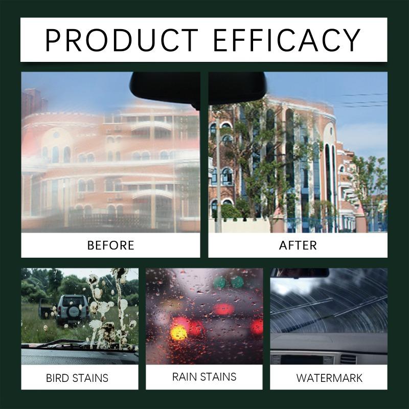 Oil Removal Stain Removal Waterproofing Car Window Rainproof Cleaning Agent Car Glass Degreasing Paste Car Windshield Cleaning