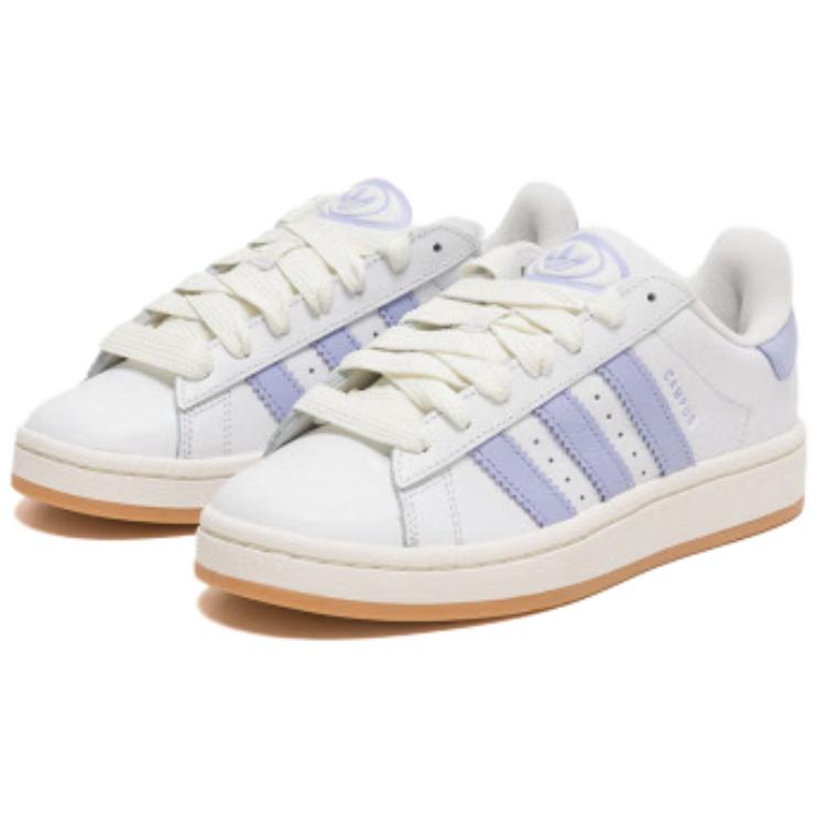 Adidas Campus 00s Women Crystal White Violet Tone Core White Lifestyle Sneakers JQ7768