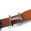 Pristine HERMES bracelet Trench Double Leather Navy leather Women Used