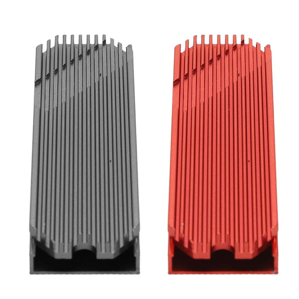 M.2 2280 SSD Heatsink Anodized Aluminium Alloy Fast Heat Conduction M.2 2280 SSD Cooler for Desktop