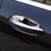 Car Door Handle Bowl Cover Trim Carbon Fiber Pattern For Mercedes Benz A B C GLC Class W177 W247 W205 X253 Exterior Accessories