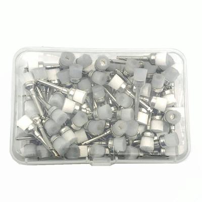 100 buc perii de lustruit dinți perie de lustruire pentru laborator dentar, perie de profil din nailon, instrumente pentru clinica dentară