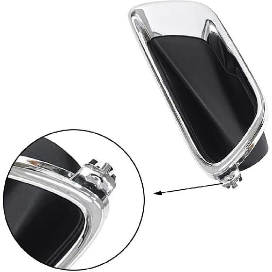 Front Bumper Fog Light Cover Bezel, Passenger Side Fog Lamp Cover Front Right Bumper Light Hole Trim Bezel, 2016-2020 Compatible with Jeep Grand