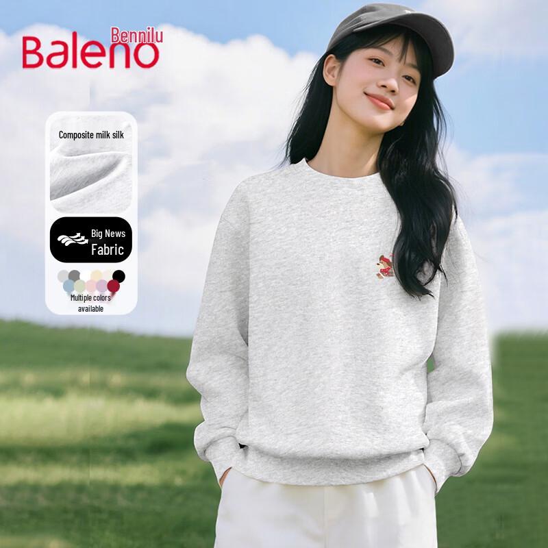 Baleno Women s Petite Fleece-Lined Round Neck Sweatshirt XXL