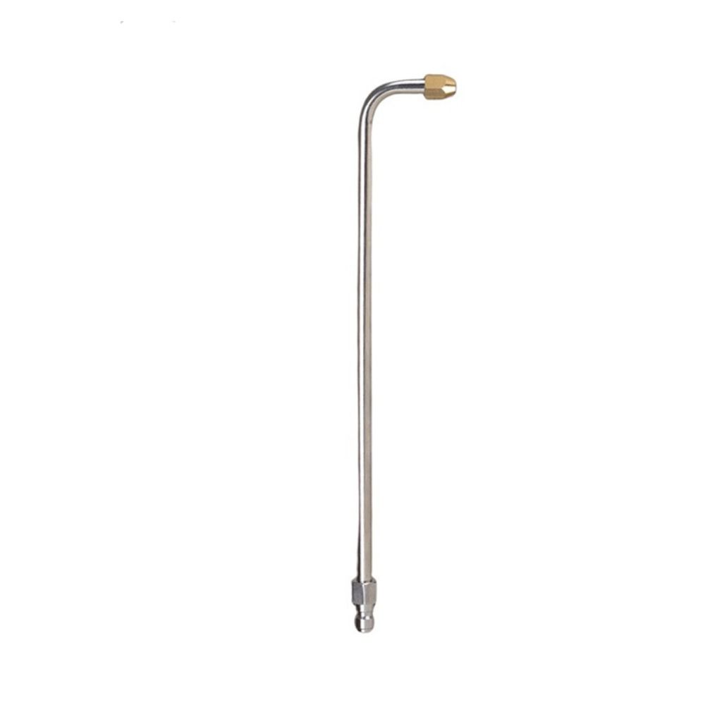 30/90 Degree U-Shape Pressure Washer Extension Nozzle Quick Connector Stainless Steel Power Washer Tips Accessories