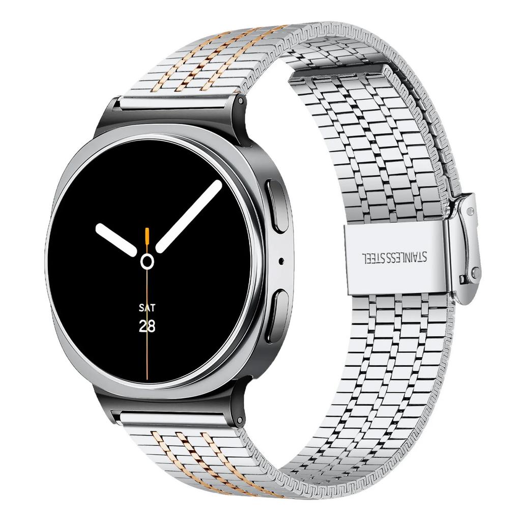 Metallarmband für Samsung Galaxy Watch 8 40mm 44mm 8Classic 46mm Ultra (2025) 47mm Edelstahlarmband für Galaxy Watch Armband