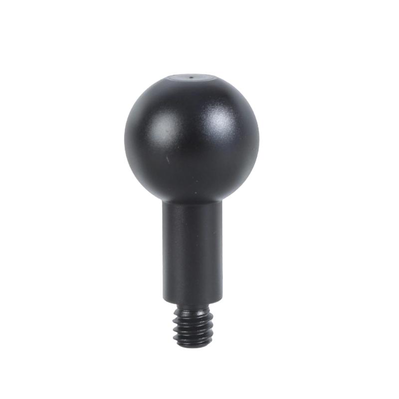 Aluminum 20mm Ball Head to 1/4 Inch Screw Connector 20mm Ball Head Conversion Upgrades for Universal Device Holders