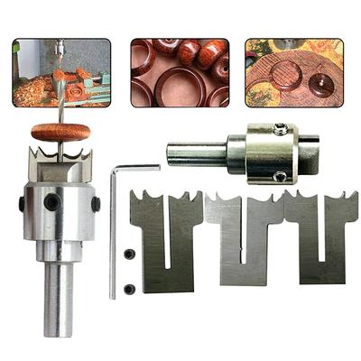 Holzringmacher-Set für dicke Ringe, Stahl-Holzperlenbohrer, Haushalts-DIY-Werkzeuge zur Herstellung personalisierter Ringe