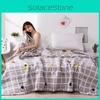 Stylish Summer Blanket Polyester Fiber Fill Water Wash Cotton For Indoor Use