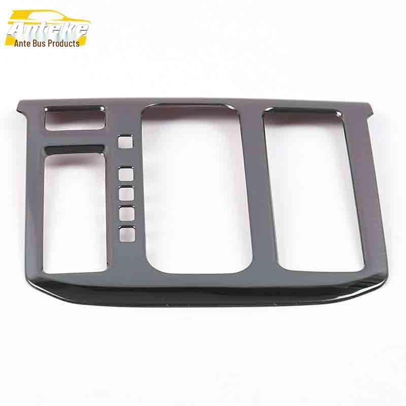 

GS8 Декорация рычага переключения передач: Рамка консоли из нержавеющей стали и наклейка с пайетками для подстаканника