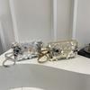 Fashion Popular Sequins Mobile Phone Small Square Bag Women's New Niche Design Shoulder Bag Mini Bag