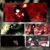 Horror Thrilling Anime AAnother Mouse Pad Large Thick Desk Pad Stitched Edges Gaming Mouse Mat For Pc