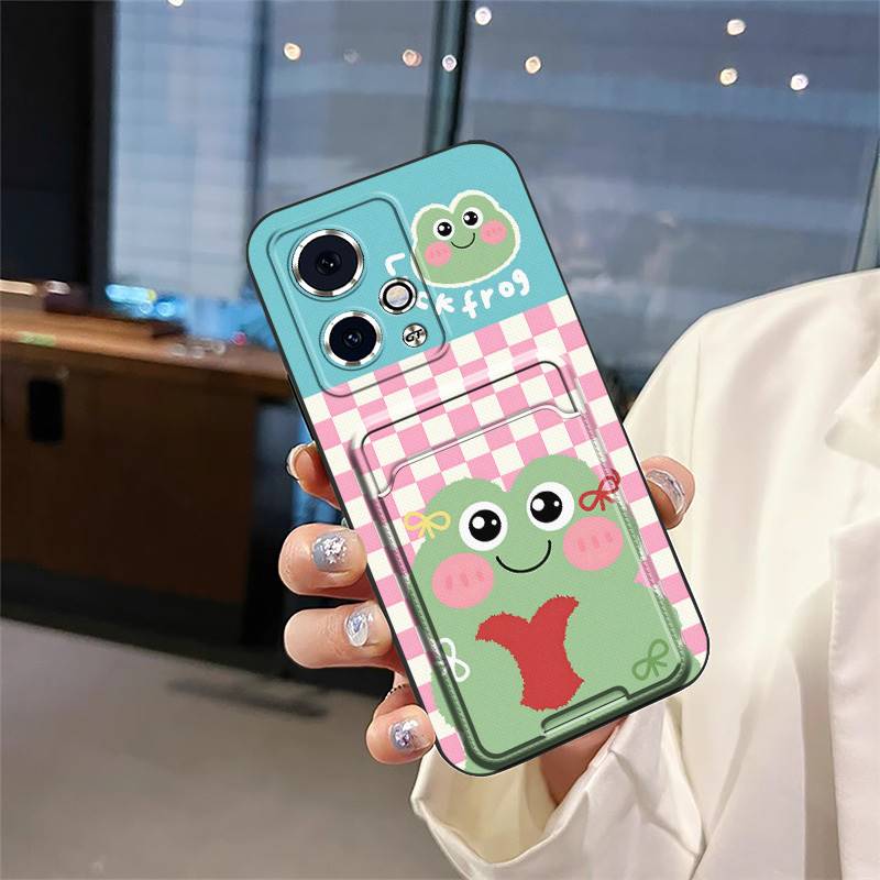 Card Slot TPU Phone Case For Honor90 GT Dirt-resistant Silicone Durable Cute Waterproof Cartoon Anti-knock Protective