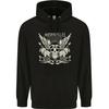 Motorcycles Ride Hard Biker Skull Motorbike Hoodie